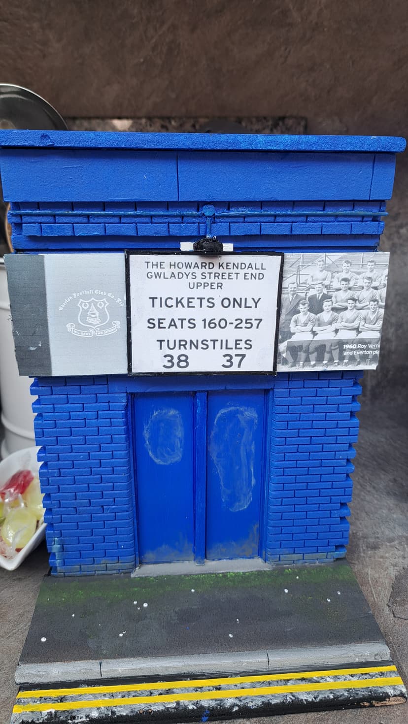 Slim  model upper Gwladys street gate 37-38