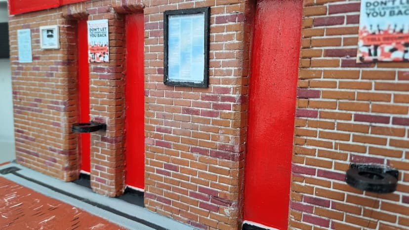 Block E40 turnstiles