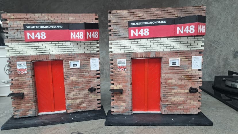 turnstiles (unframed) N48 Sir Alex Ferguson stand