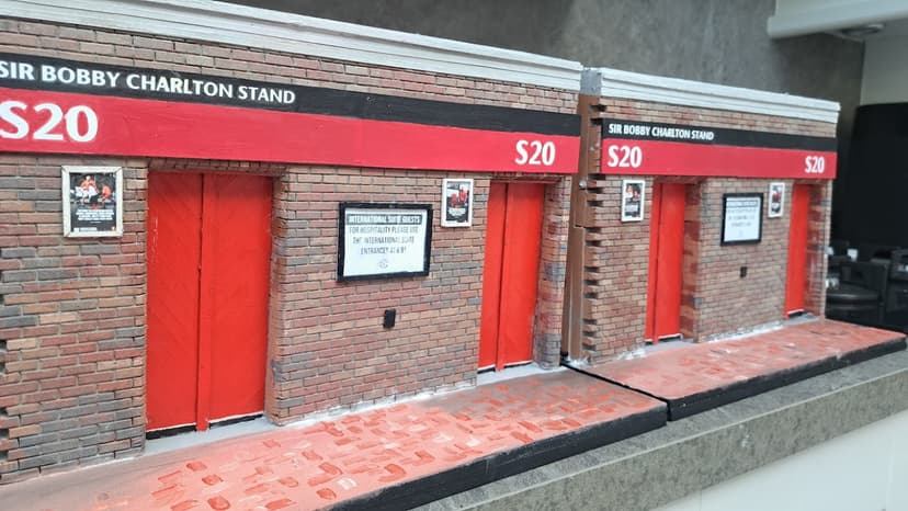 Old Trafford gate S20 Sir Bobby Charlton stand