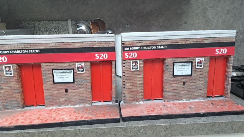 Old Trafford gate S20 Sir Bobby Charlton Stand