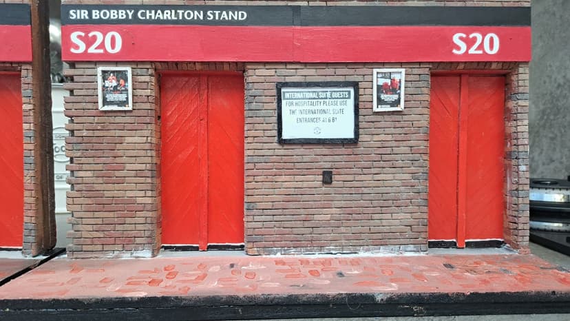 Sir Bobby Charlton Stand Gate S20 Old Trafford