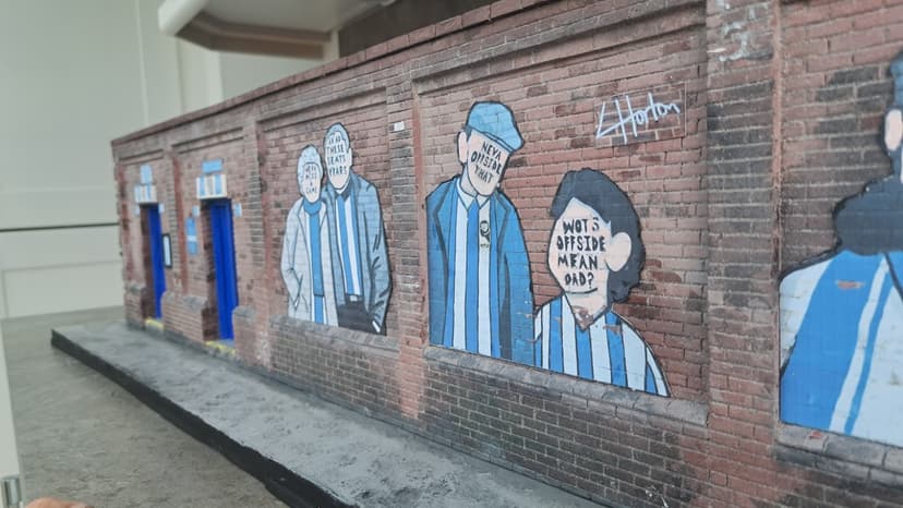 Hillsborough gates W L Horton Murals