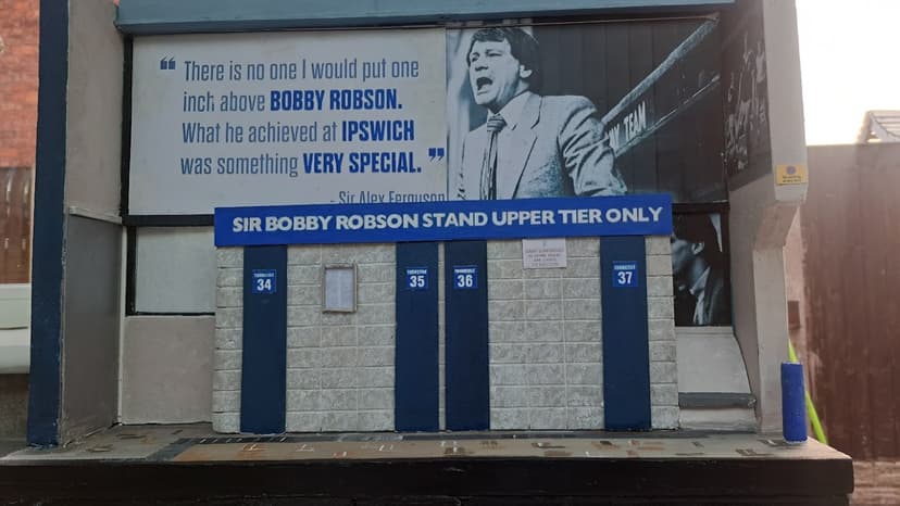 Gates 34-37 Bobby Robson Stand Portman Road