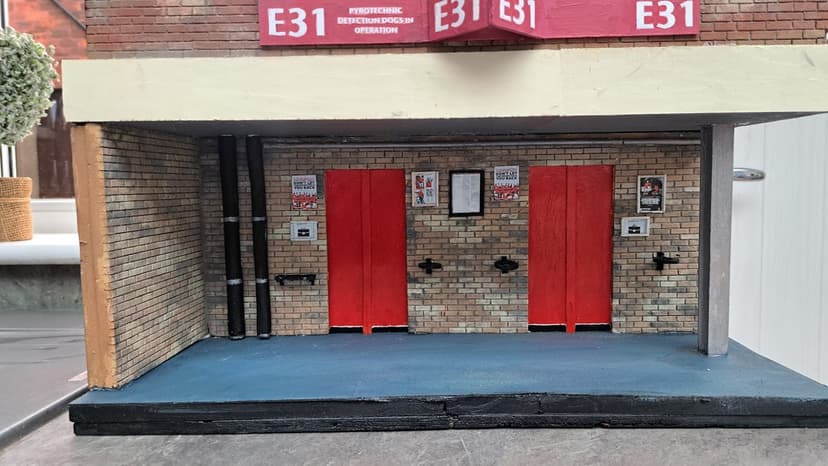 E31 turnstile East Stand