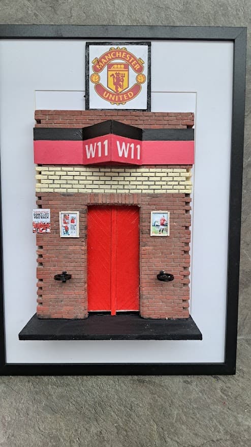 Gate W11 Stretford End Old Trafford