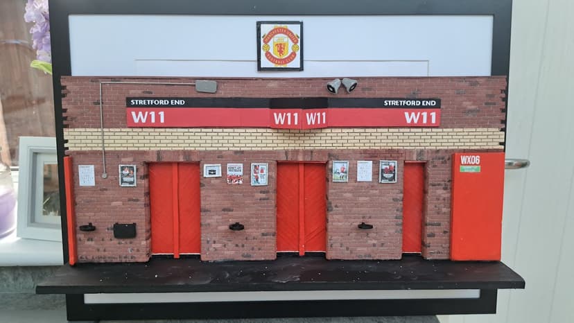Stretford End W11 - Old Trafford X-Large model